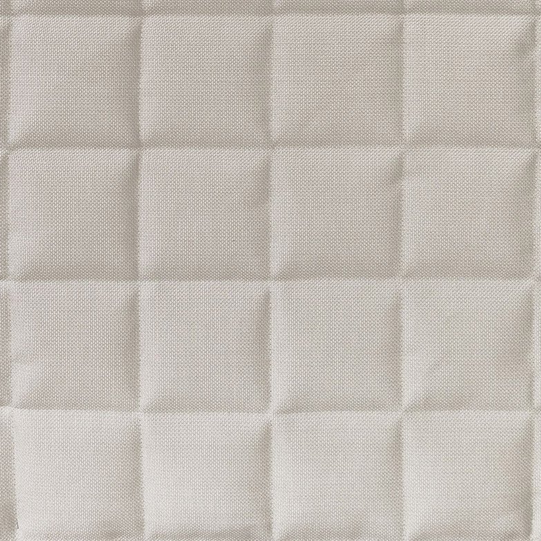 4750 Quilted bed headboard_Sand col. stone-white_detail of padded grid