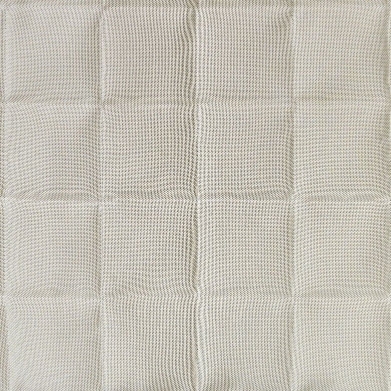 4750 Quilted bed headboard_Sand col. white-natural_detail of padded grid