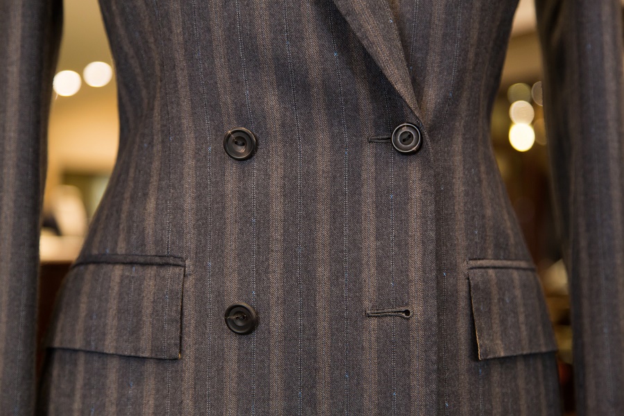 Examples of Ultra Bespoke Maurice Sedwell garments for women.