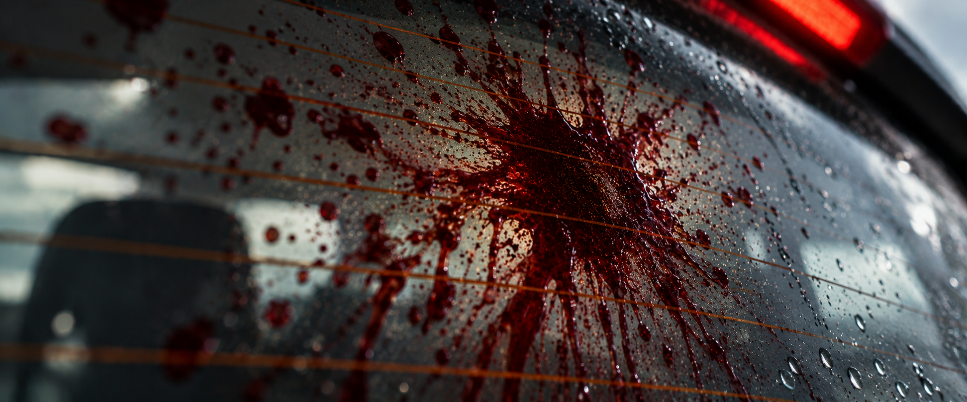Rain-Slicked Blood on Rear Windscreen.png