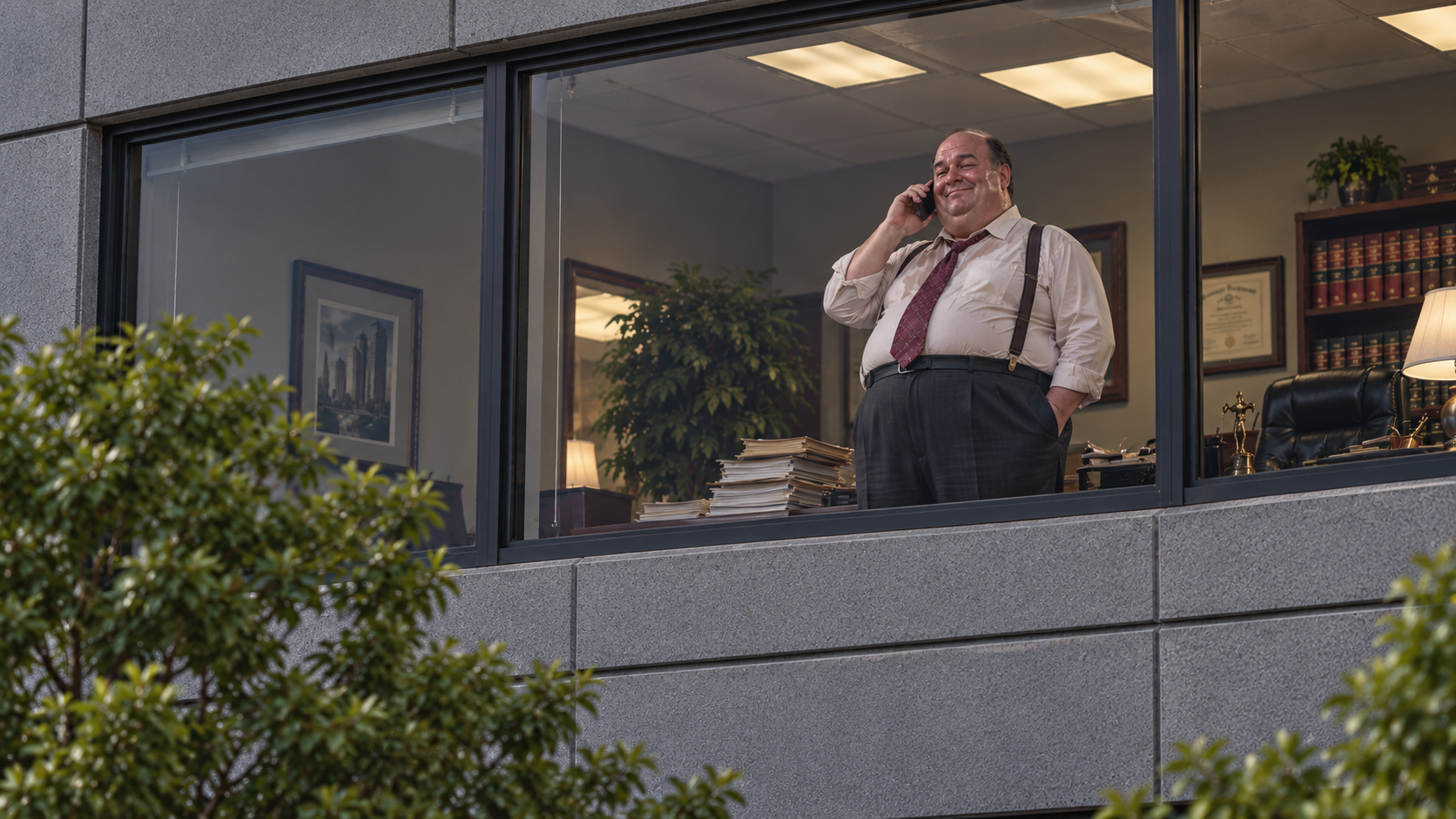 Smug Executive on the Phone.png