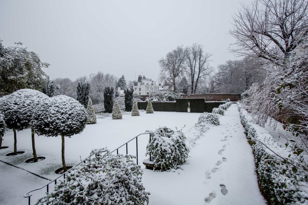 hampstead snow London 2017 Diana von r fenton house