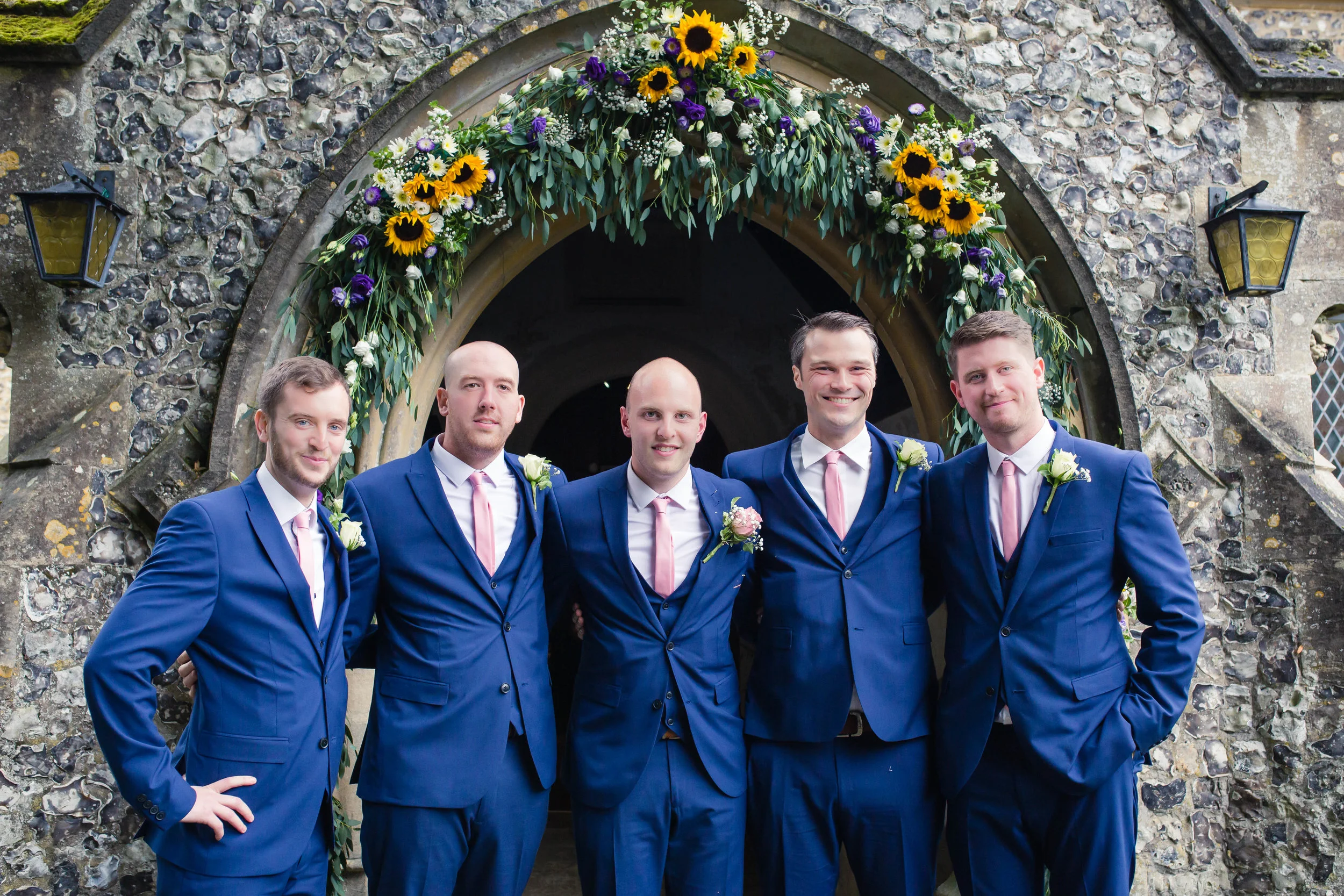 The fantastic groom &amp; groomsmen