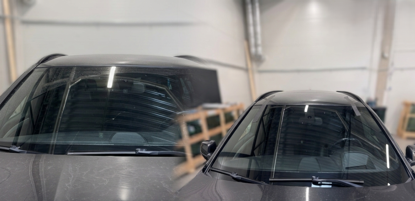 Bmw windshield change