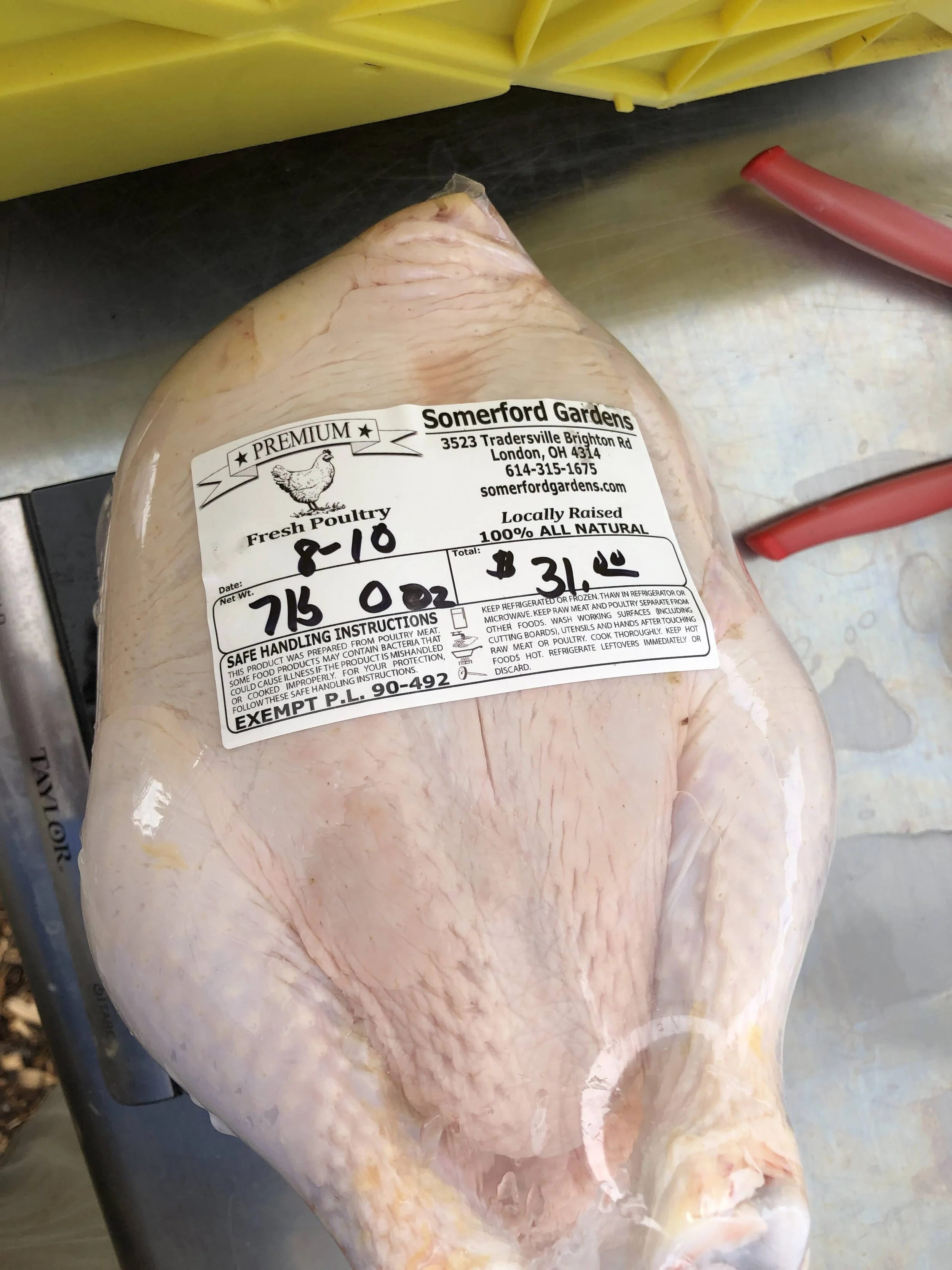 Pastured Poultry-Organic Fed, Soy-Free