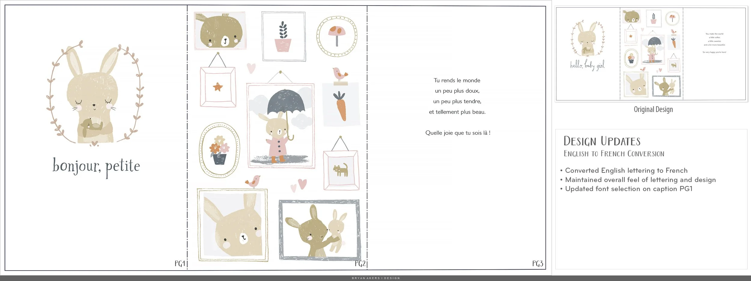 American Greetings English to French Conversion