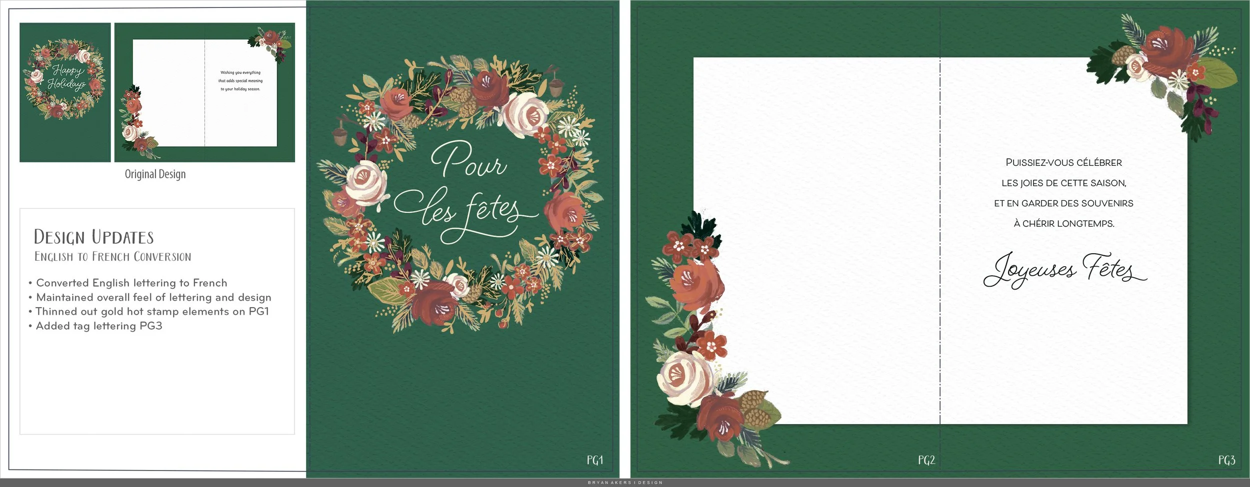 American Greetings English to French Conversion