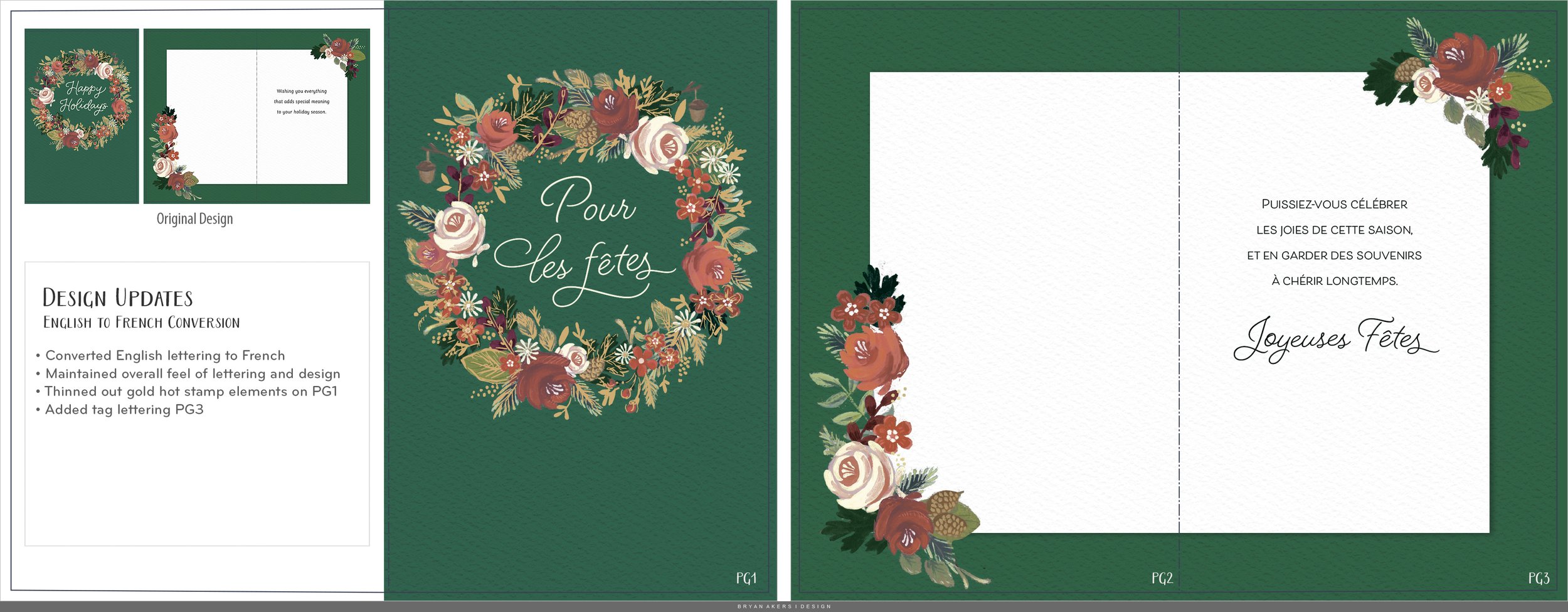 American Greetings English to French Conversion