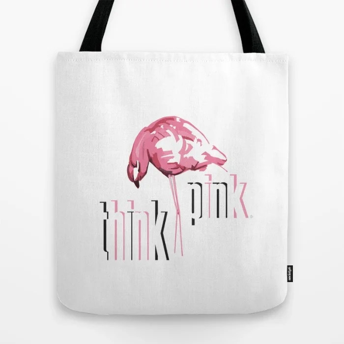 Think pink TOTE BAG
