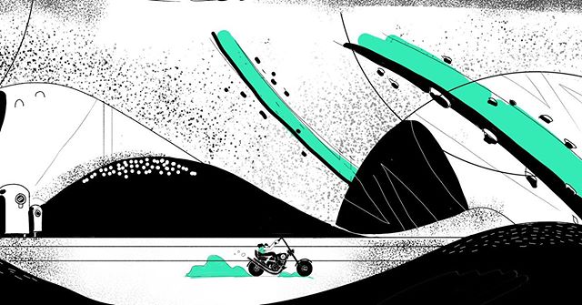 Style frames upcoming project #concept 
#celanimation #motorcycle #landscape #framebyframe #bannerstyle #alphstudios #motiongraphics #motiondesign #graphicdesign #mograph #mdcommunity #animationstudio #mgcollective #motionlovers #space #motionmate #s