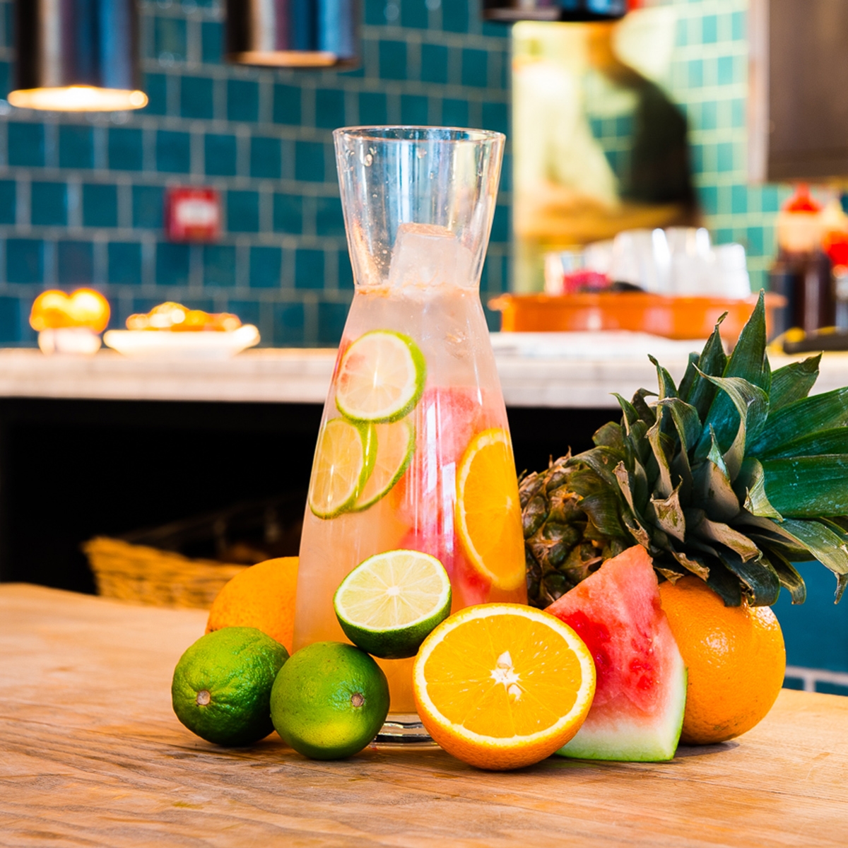 Sparkling Tropical Sangria