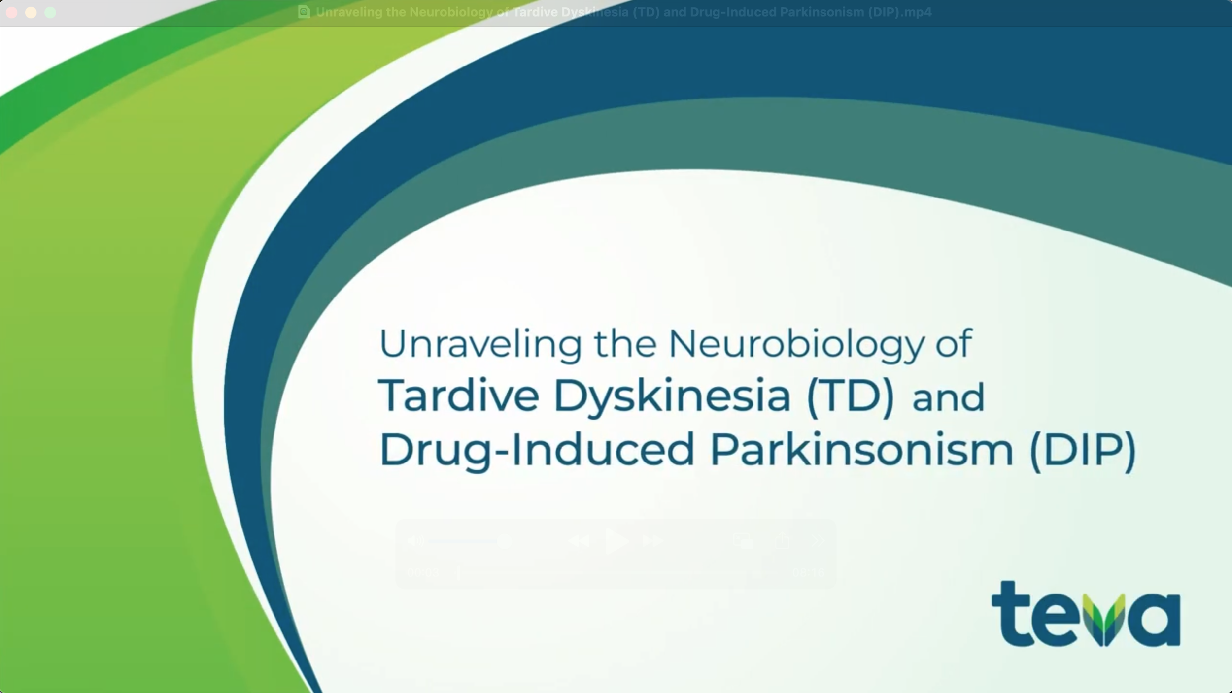 Unraveling the Neurobiology of Tardive Dyskinesia (TD) and Drug-Induced Parkinsonism (DIP)