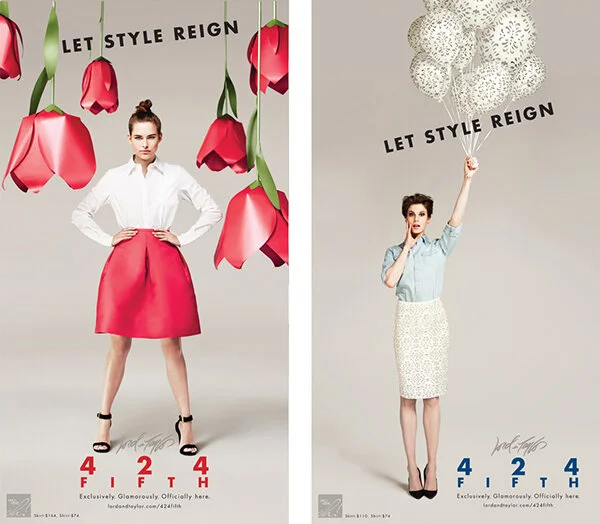 Look book and branding for 424 FIFTH | Lord &amp; Taylor -Creative direction by Irene Newman