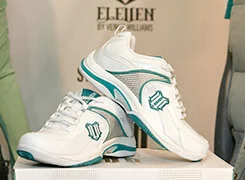 Exclusive shoes for EleVen by Venus Williams at Steve and Barry’s
