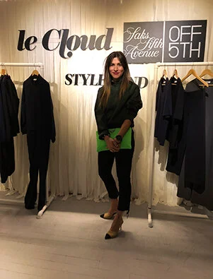 Irene Newman at the Le Cloud by Amy Schumer launch party