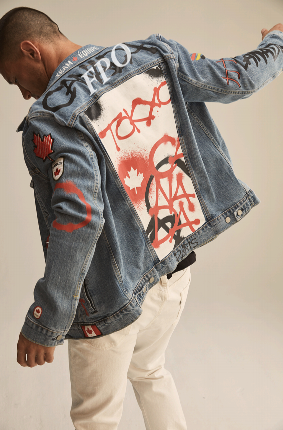 Olympics x HBC closing ceremony jacket