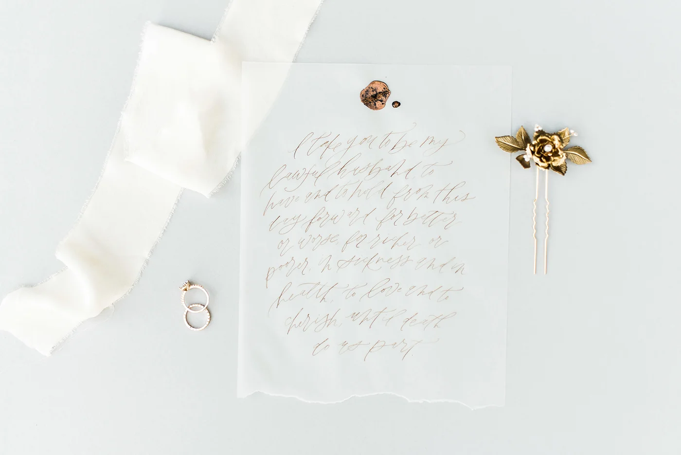 Calligraphy: Sarah Ann Design ; Photo: Gray Door Photography .