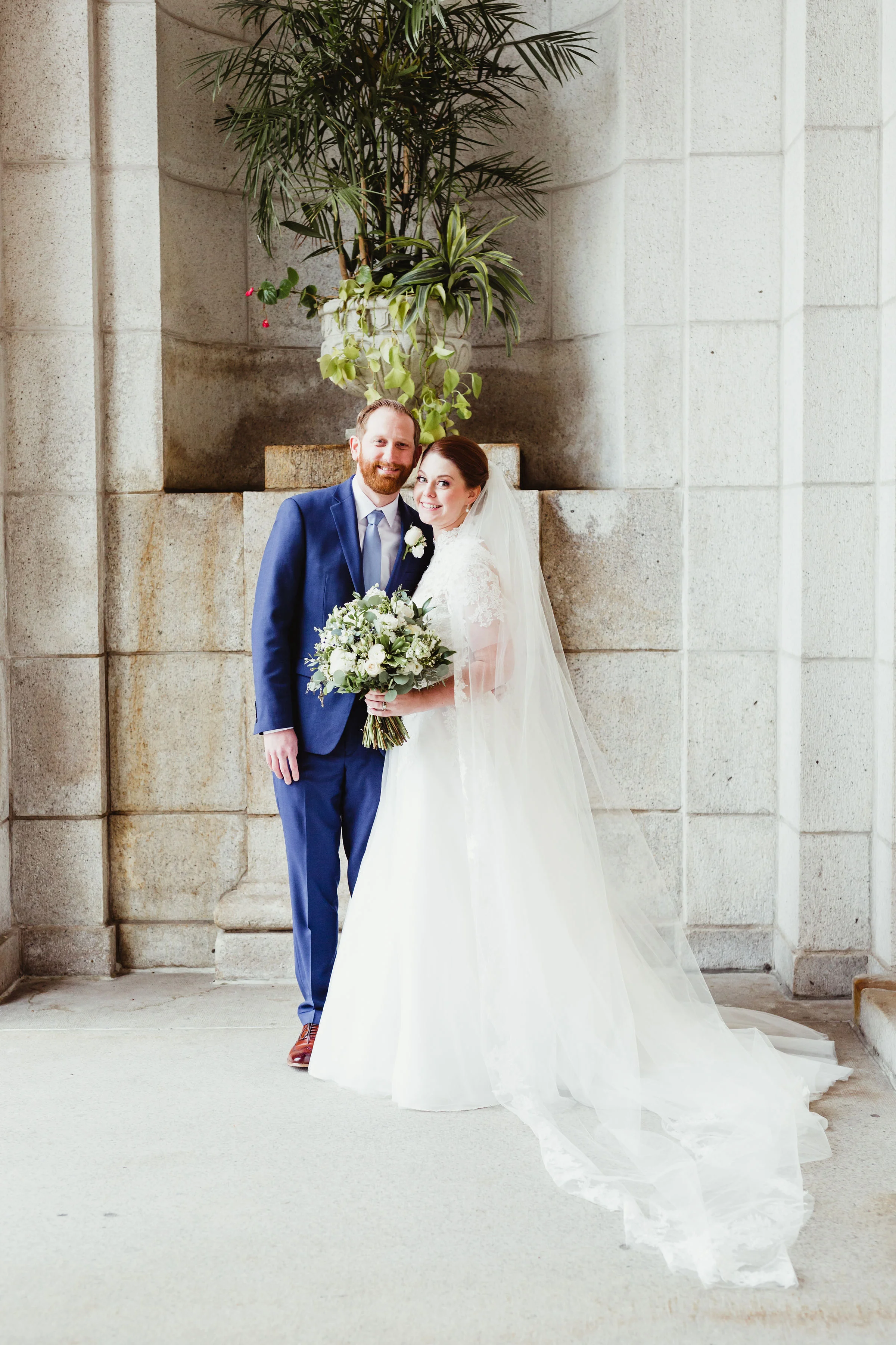 Mychael + Adam | Rustic Midwest Basilica Wedding