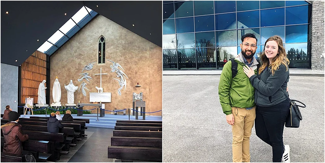 Location: Our lady of Knock Shrine, Ireland .
