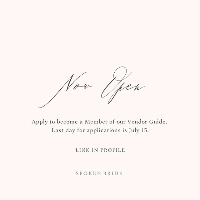 We've created the Spoken Bride Vendor Guide to help Catholic couples find their ideal wedding vendors; artists who have both expertise and faith on tap. We carefully curate our listings to feature vendors--both veterans and up-and-comers--that share 