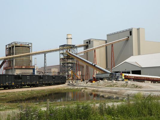Magnetation Pellet Plant in Reynolds, INdiana (Photo: John Terhune/ Journal & Courier )