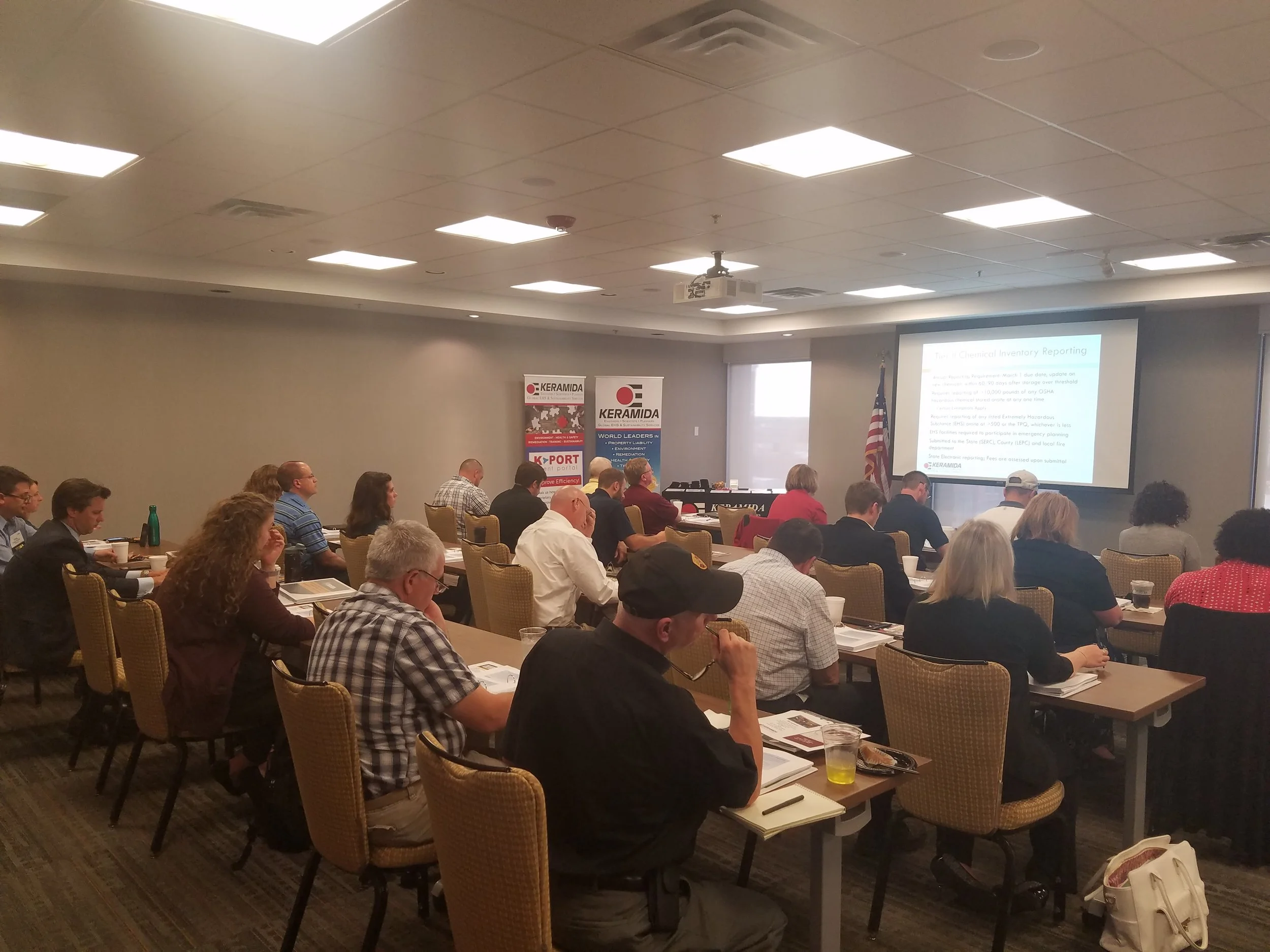 Day 1 of the Indiana Chamber Environmental Permitting and Reporting Conference - Presented by KERAMIDA
