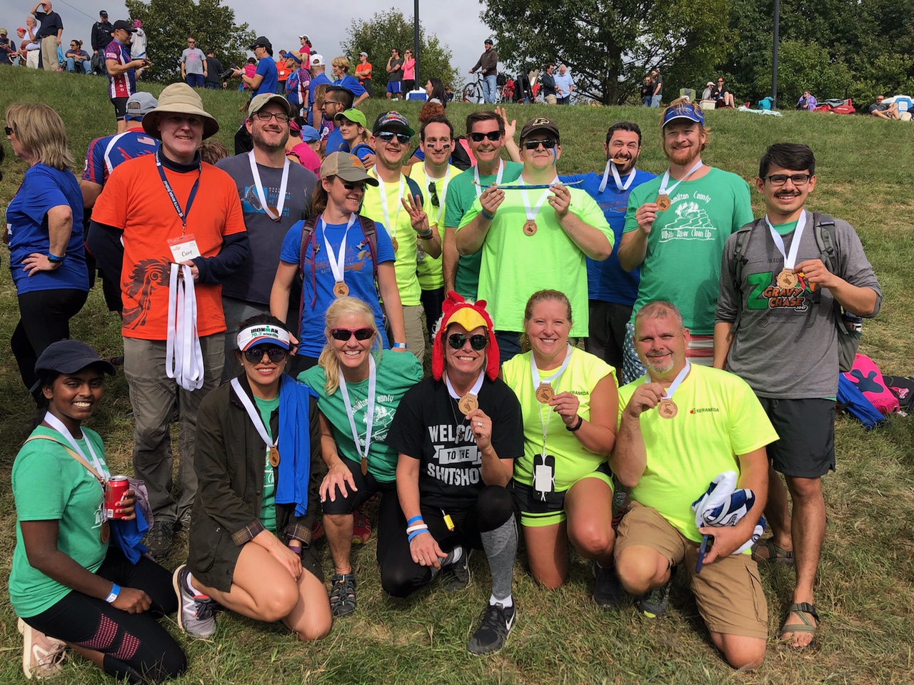 A Partial Team Photo - 3rd Place Winners!