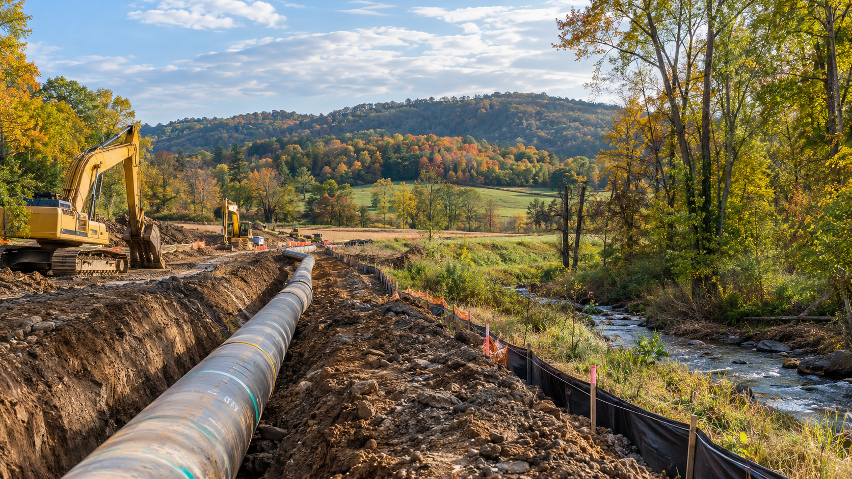 Autumn Pipeline Construction Through Rolling Hills.png