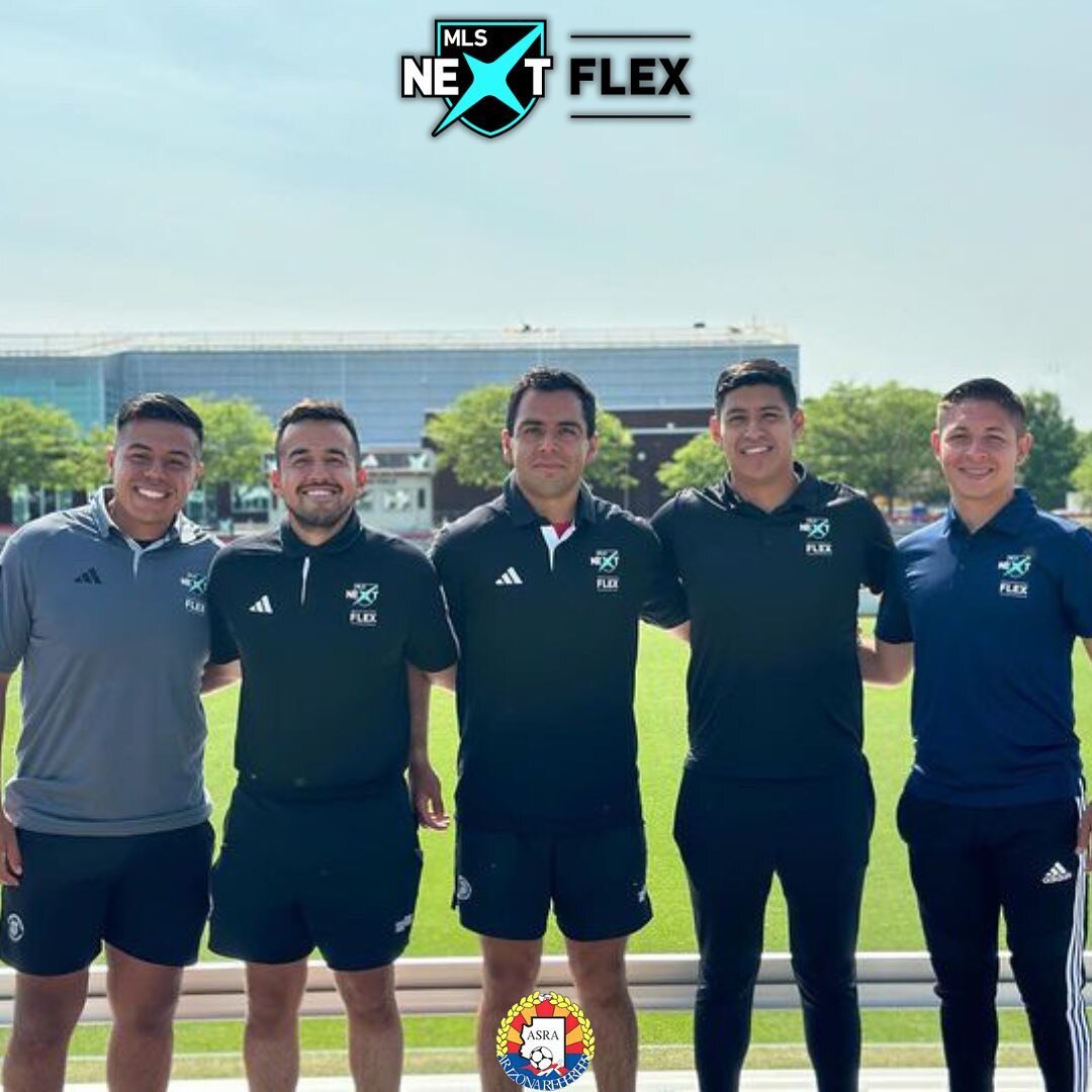 Great representation for Arizona out at @mlsnext Flex!
Eduardo Beltr&aacute;n (Far Left)
Hernan Pena
Rodrigo Perez
Alan Martinez
Edwin Jimenez (Far Right)