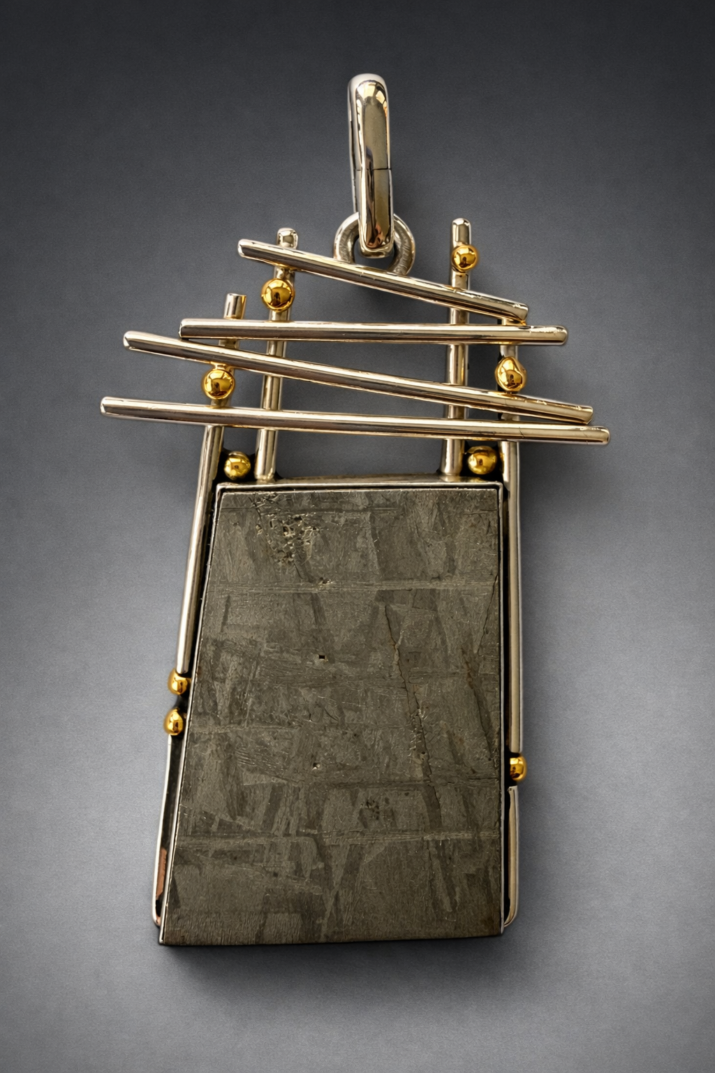 Sticks and Stones Gibeon Meteorite Pendant