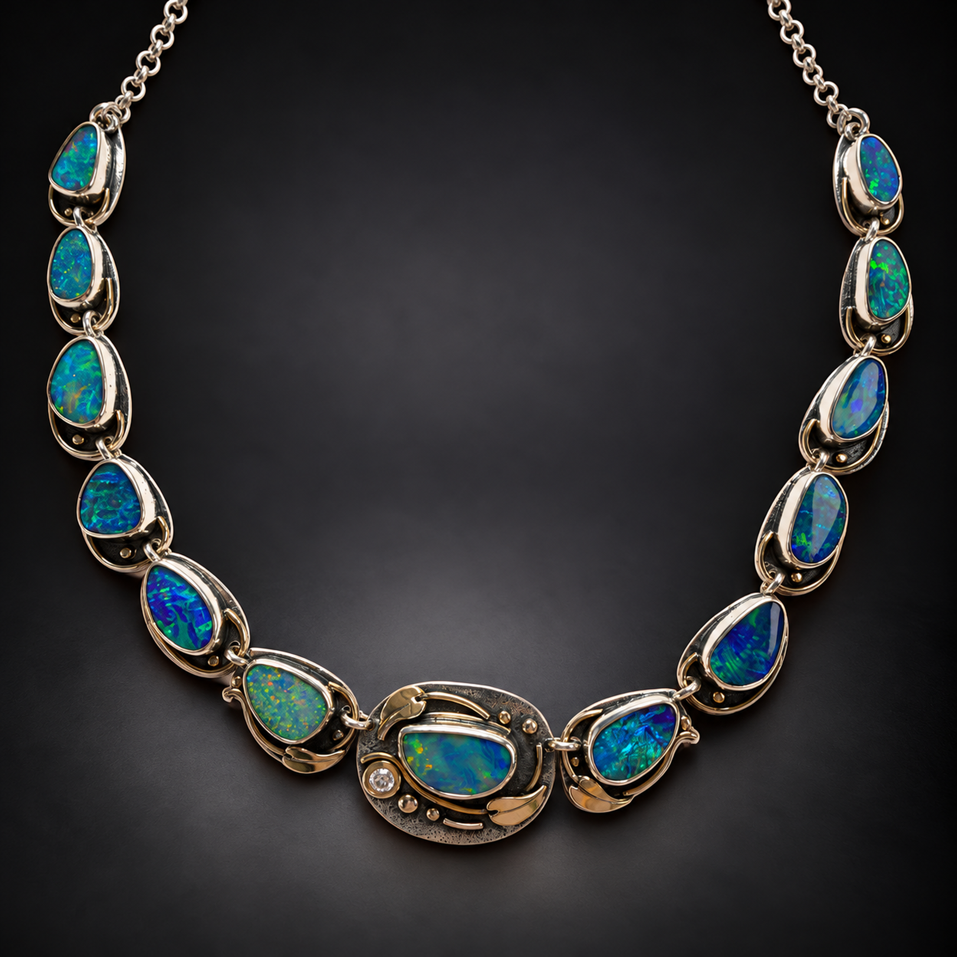Opal green:blue leaf pendant.png