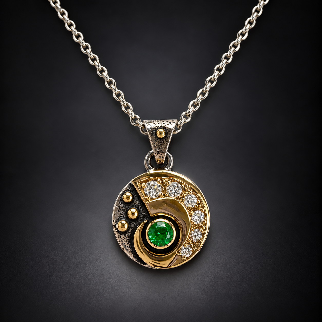 Tsavorite and diamond Pendant.png