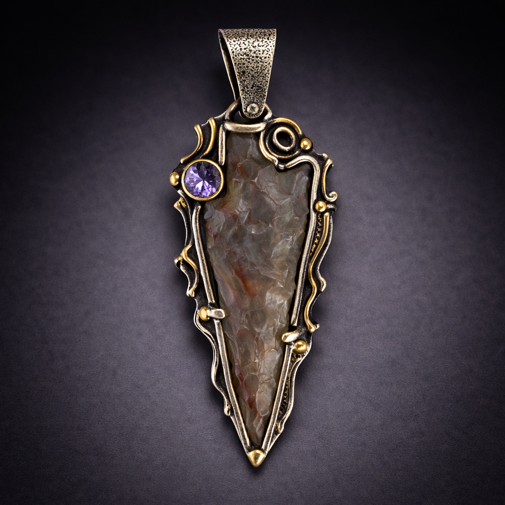 Neolithic Arrowhead Pendant