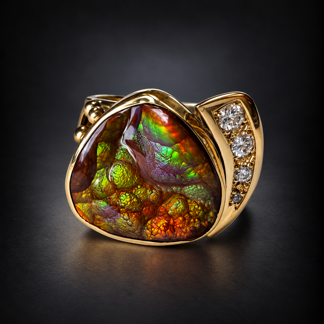 Iridescent Ammolite Gold Statement Ring.png