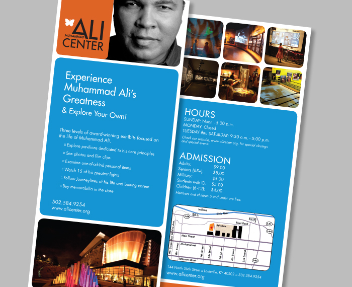  Muhammad Ali center brochures 