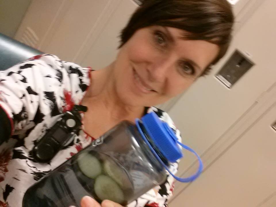 Annette Kreger water bottle selfie.jpg
