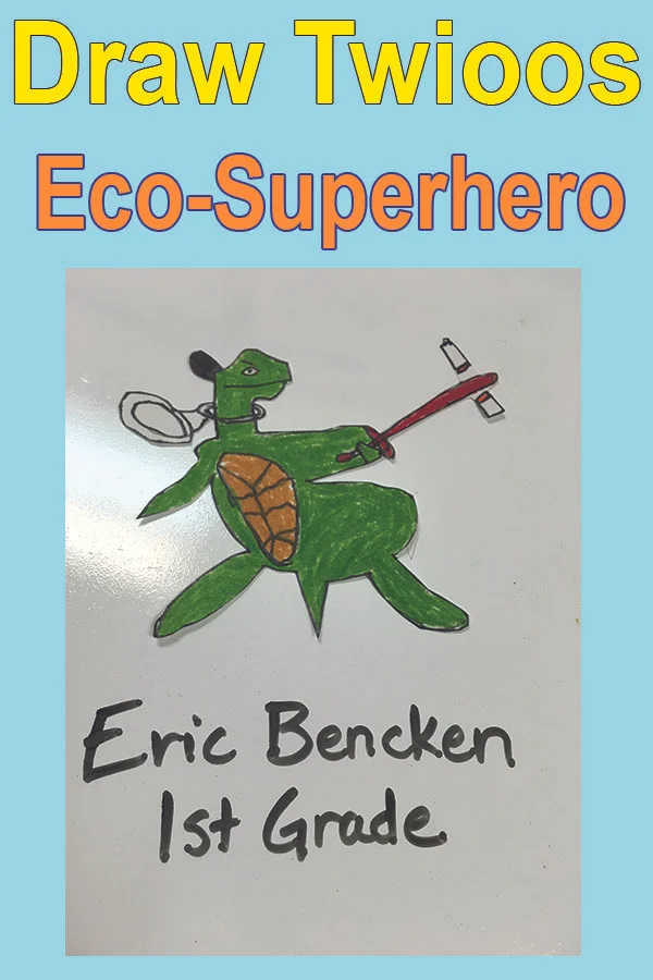 This is a mini challenge is designed to educate and inspire our youth or artists of all ages. If you know kids that might want to make an environmental contribution in a fun way, click on this link to learn more and sign up for the Draw Twioos Challenge . 