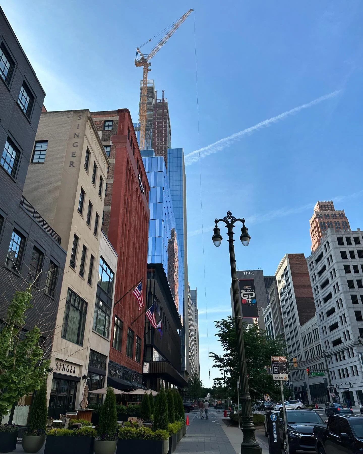 Up and up in the D