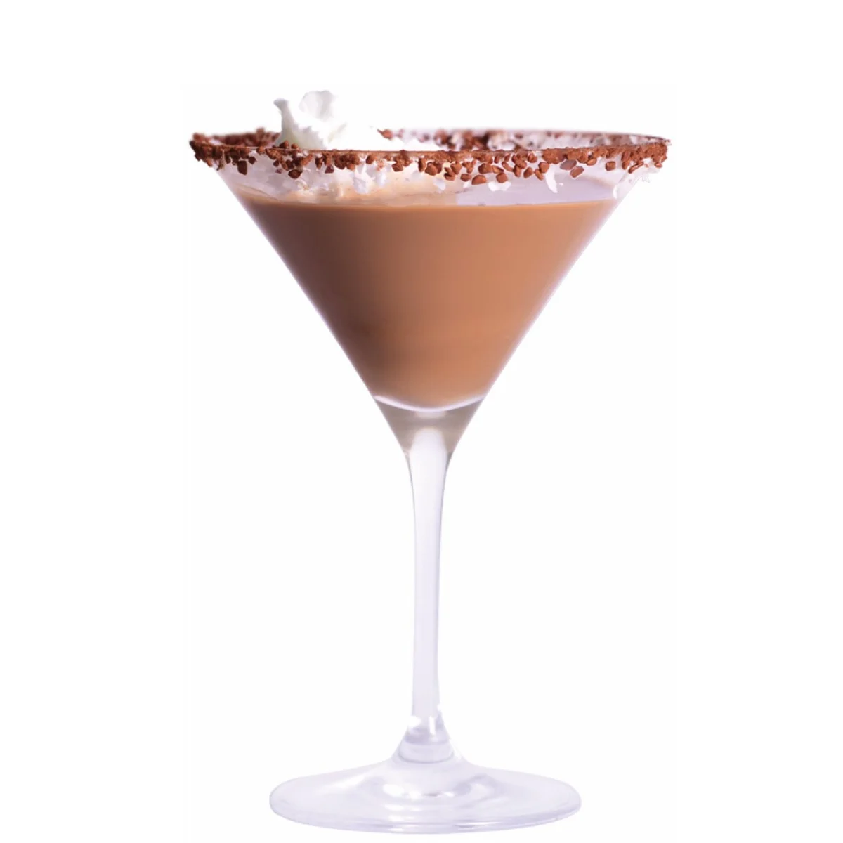 ESPRESSO BOMTINI Shake 3 parts Coco Mochanut with 1 part Espresso or regular Vodka. Strain and serve with garnish. 