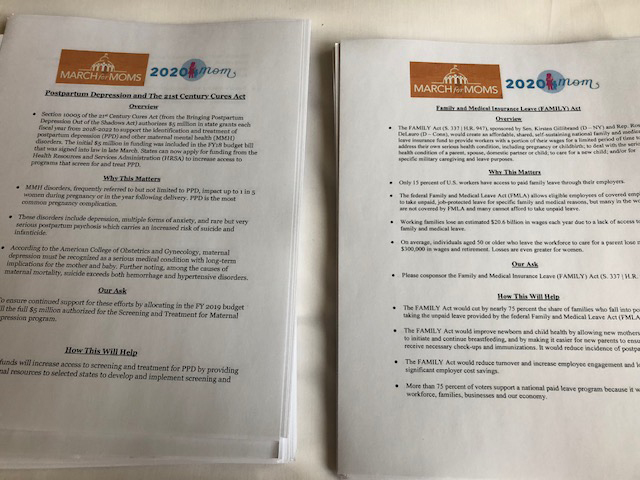 Fact Sheets on the bills we advocated for on Capitol Hill.