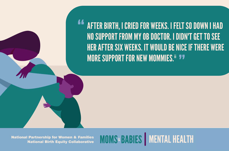 Maternal Mental Health Inequities Disproportionately Burden People of Color and Those with Low Incomes