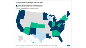 Medicaid Postpartum Coverage Extensions: Approved and Pending State Action as of July 13, 2022