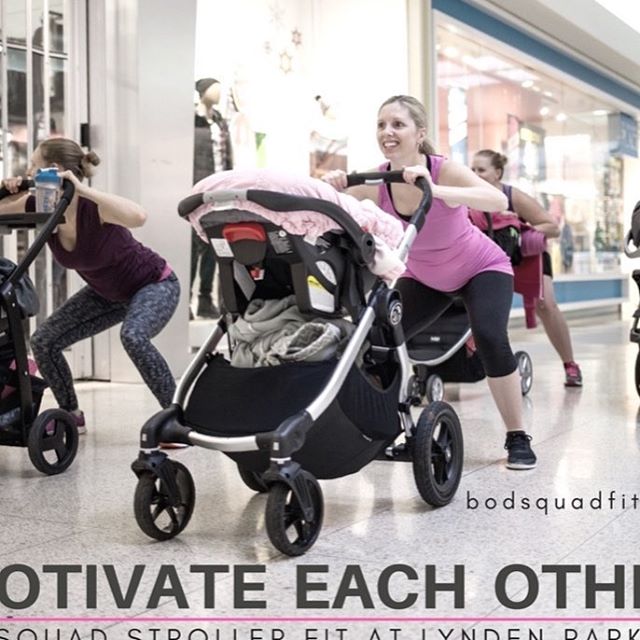 BRANT STROLLER FIT BOOTCAMP
at LYNDEN PARK MALL, Brantford - work out before the mall opens!

NEW 6 week SESSION &ndash; starts Wed., March 7, 2018
Email: info@bodsquadfit.com 
or call: 519-770-5151 
Grab your stroller and get fit with our Bootcamp o