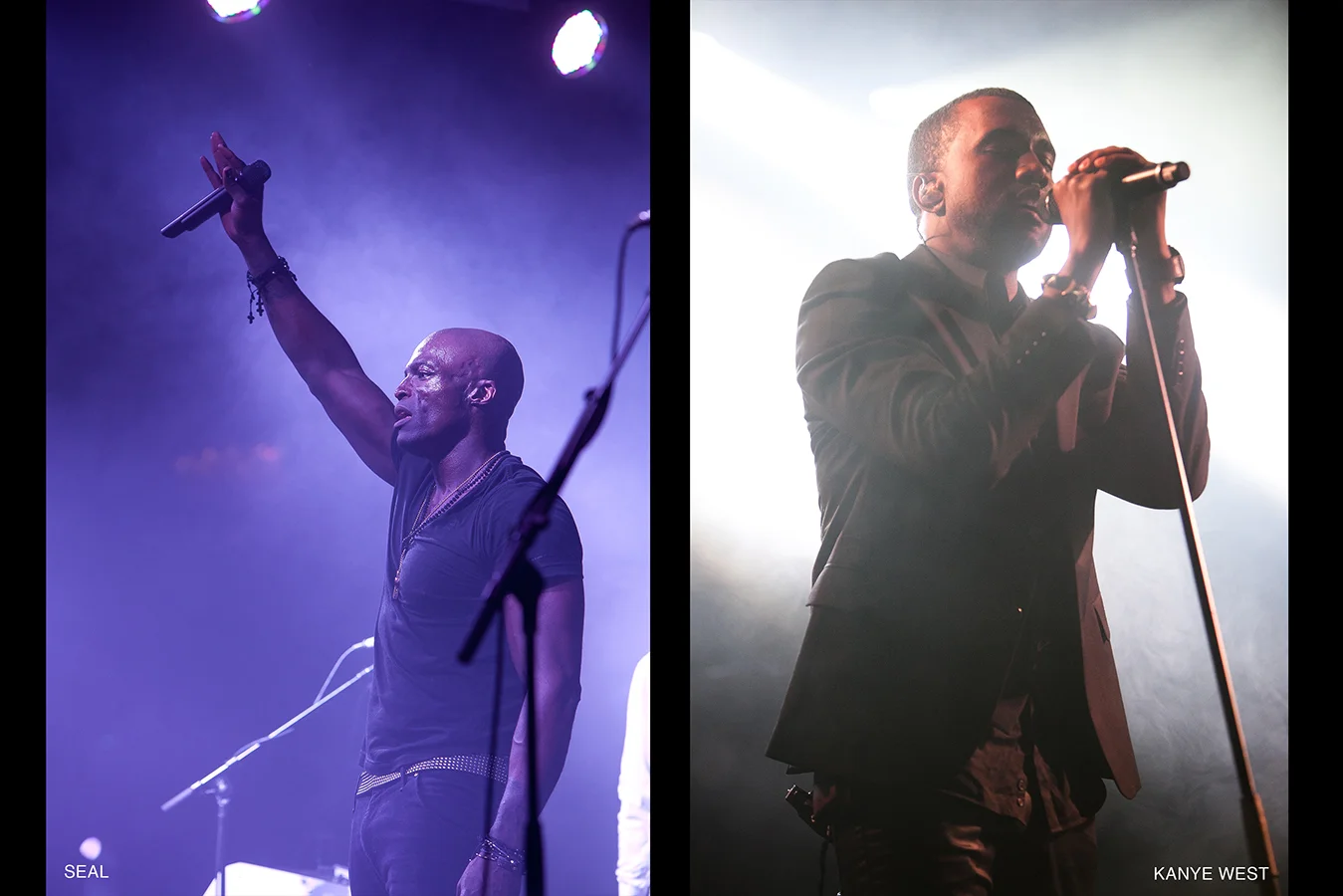 Seal and Kanye West