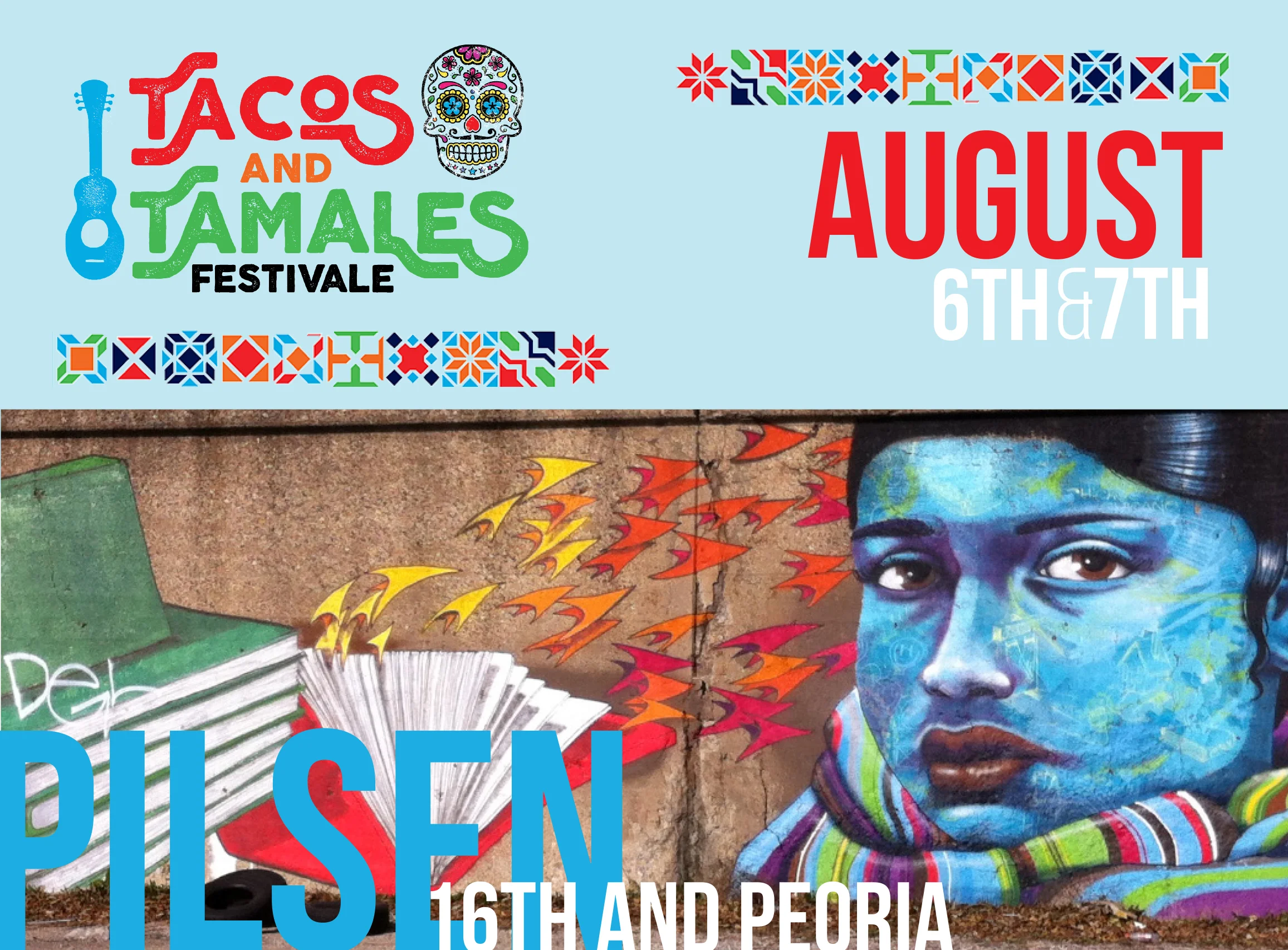 SUNDAY 08.07.16 2-4pm - NuBambu - CHICAGO, IL - TACOS & TAMALES FESTIVAL