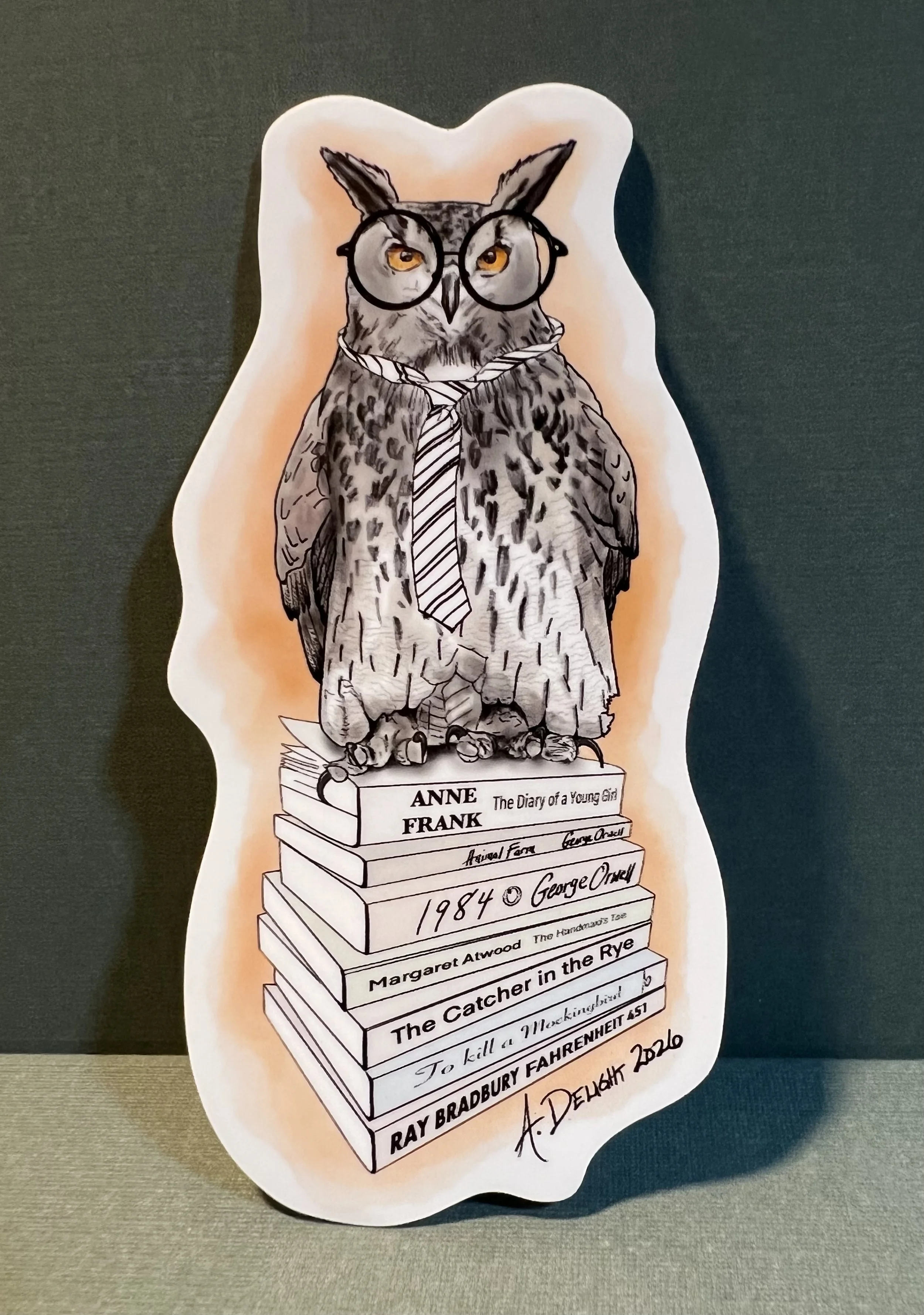 Radicalized by Literature Sticker