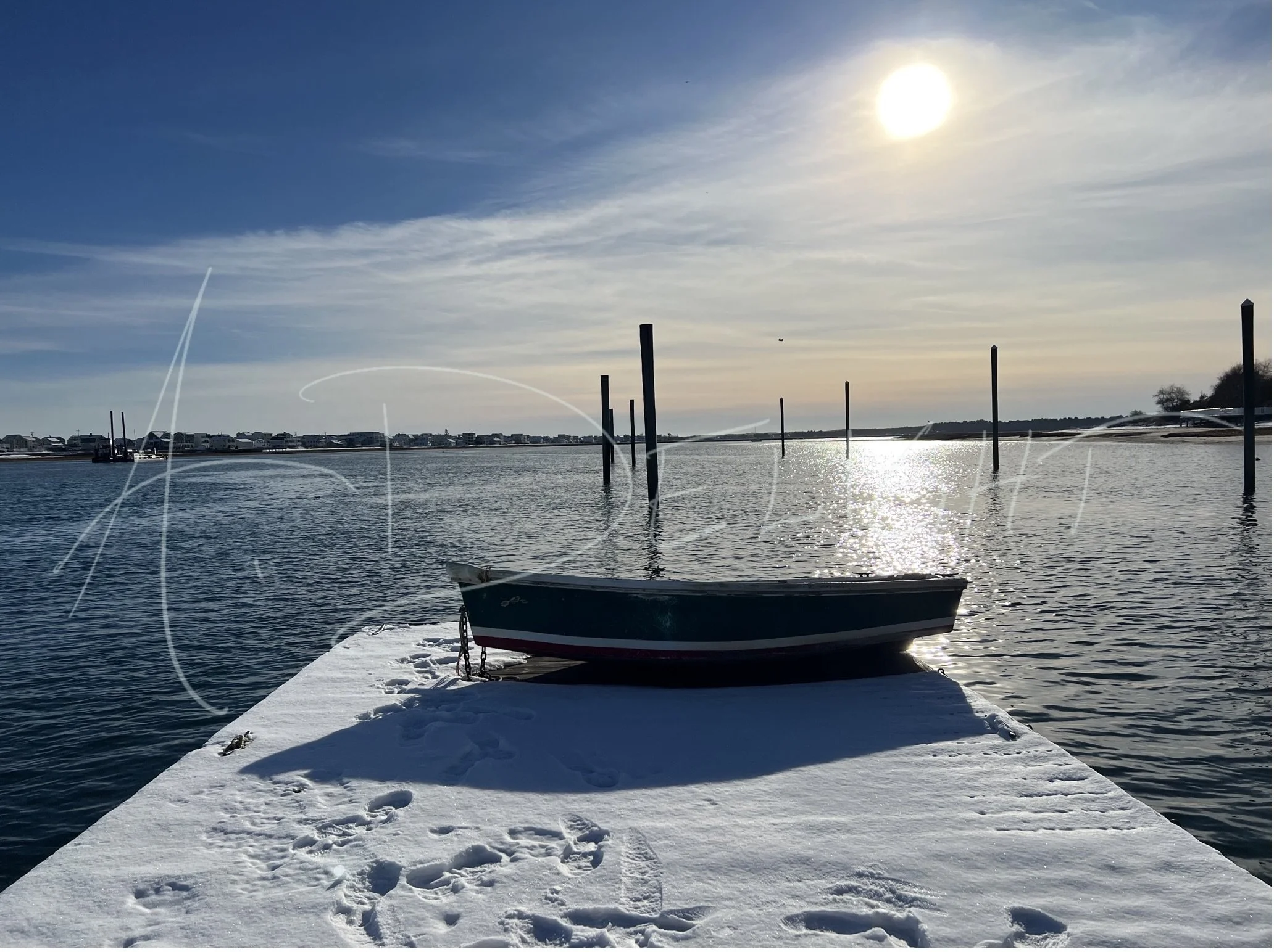 Winter Rowboat