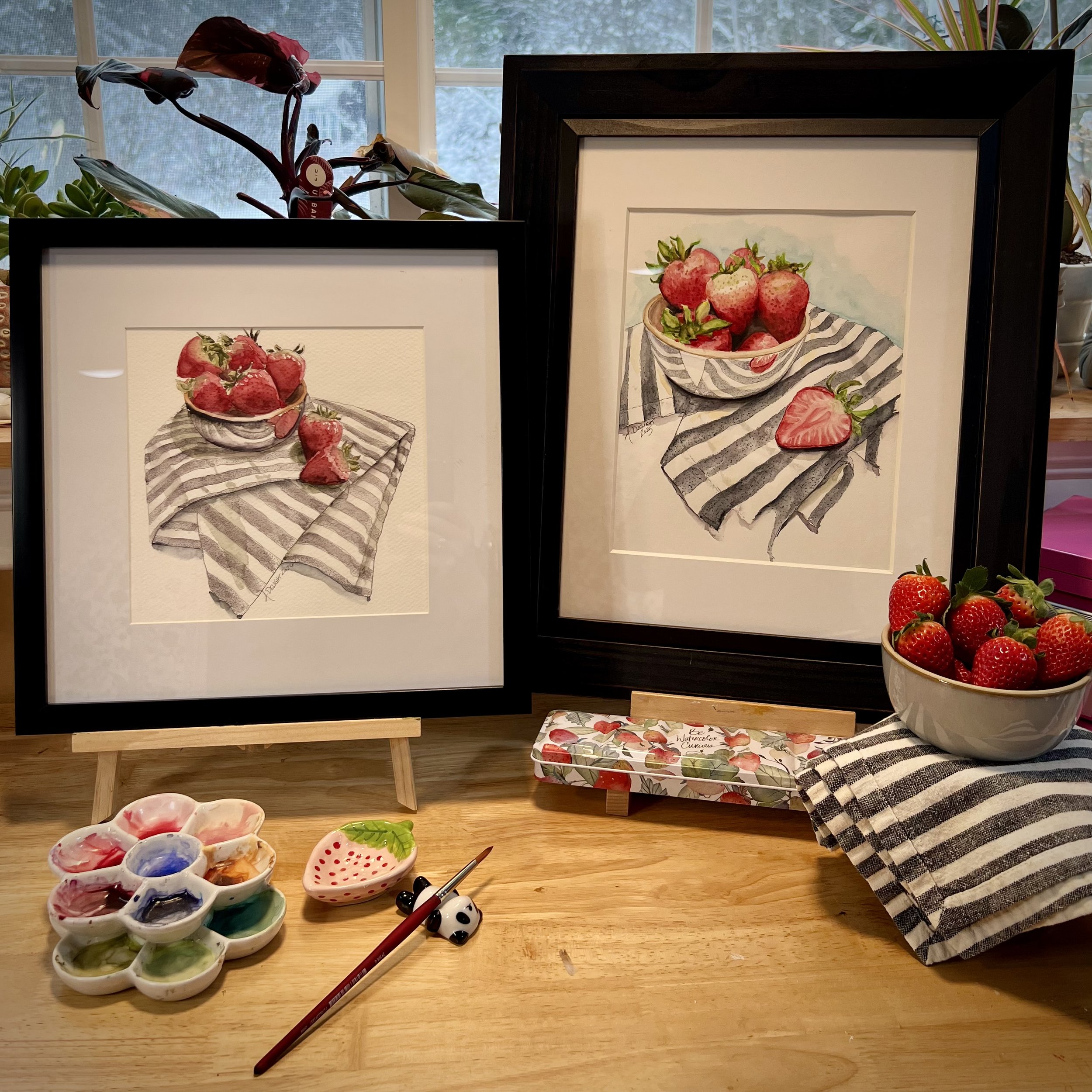 Strawberries Framed together.jpg