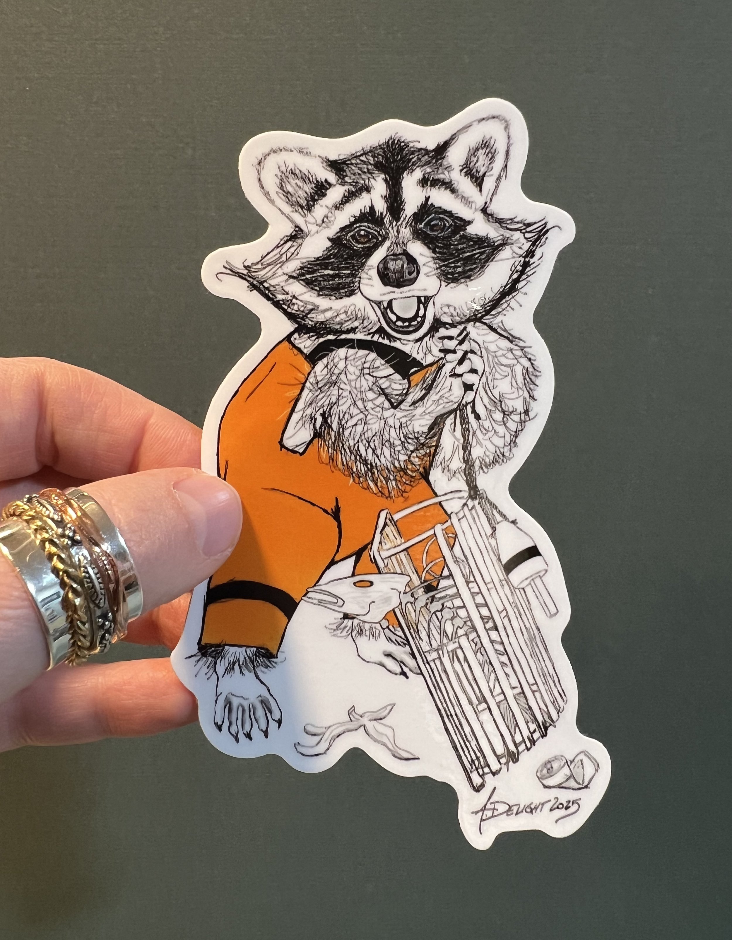 Trash Panda with hand .jpg
