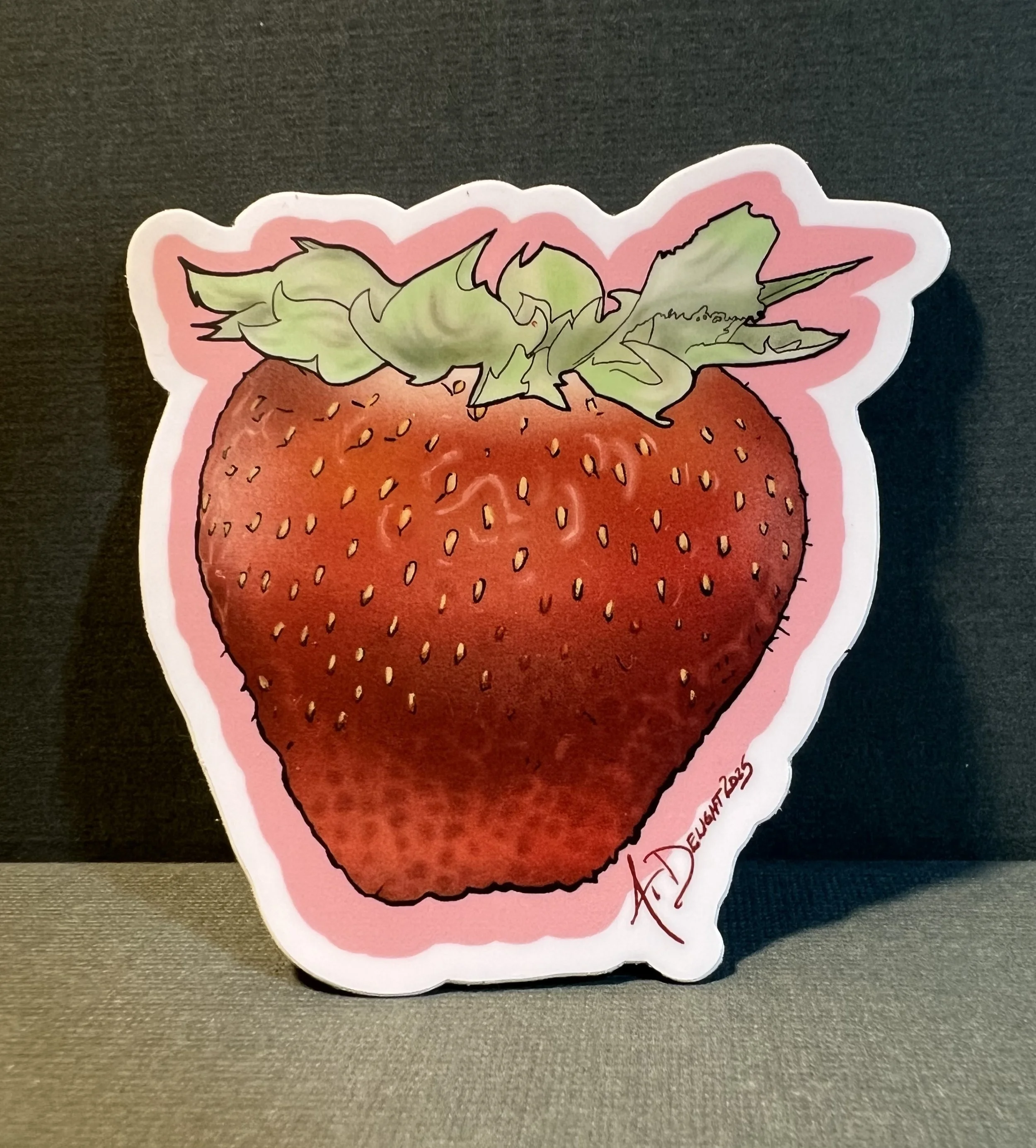 Strawberry Sticker